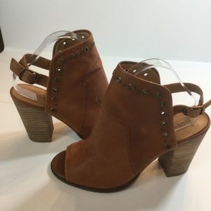 Lucky Brand Lorillar Open Toe Heel Size 9.5